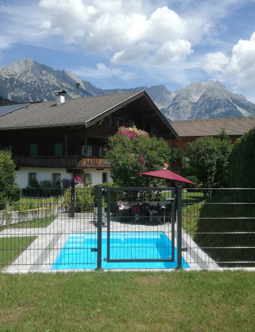 Doppelstabmatte Moosgrün Schwer 8/6/8