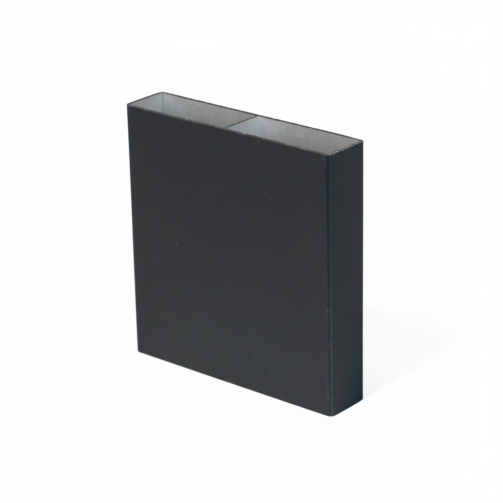 Muster Aluminium Sichtschutzzaun MARIO Breit Anthrazit