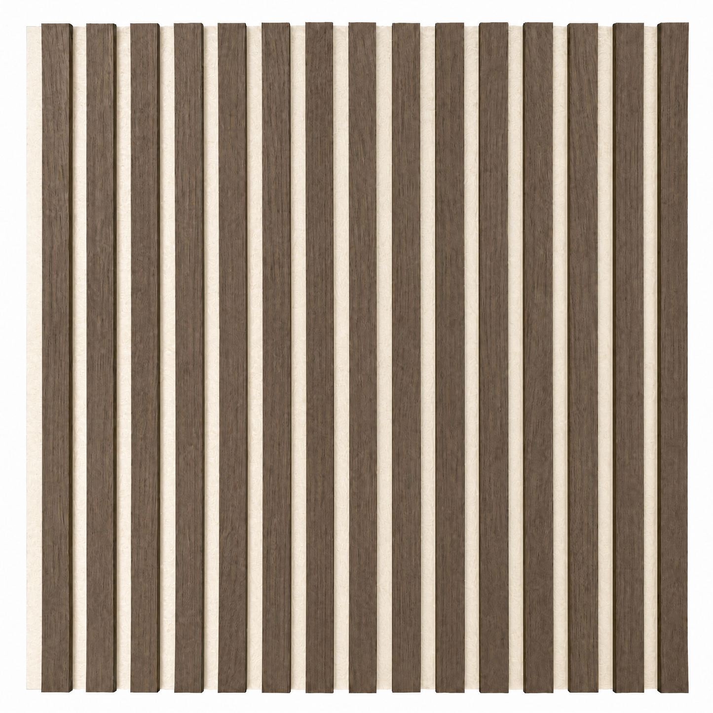 Muster Akustikpaneel Premium Walnuss – Filz Beige