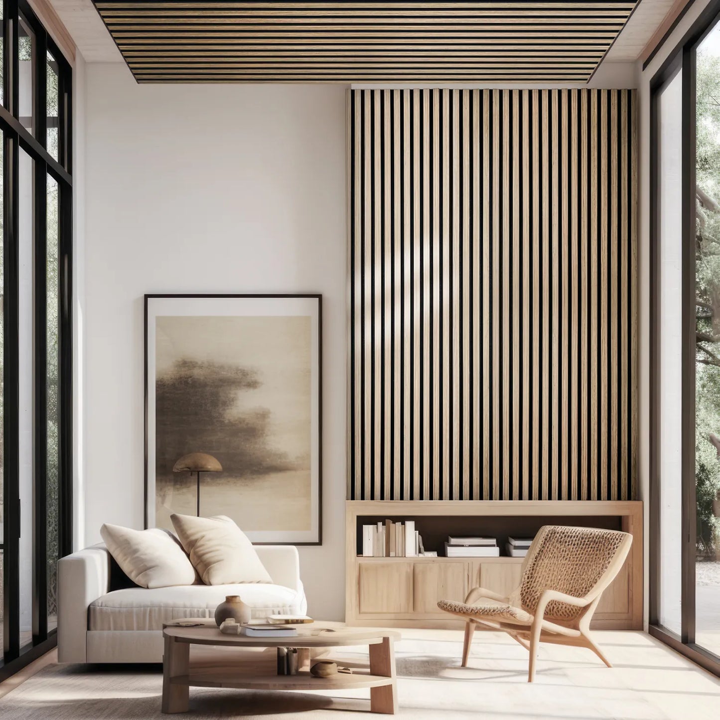 Akustikpaneel Eiche Comfort 244 x 60 cm