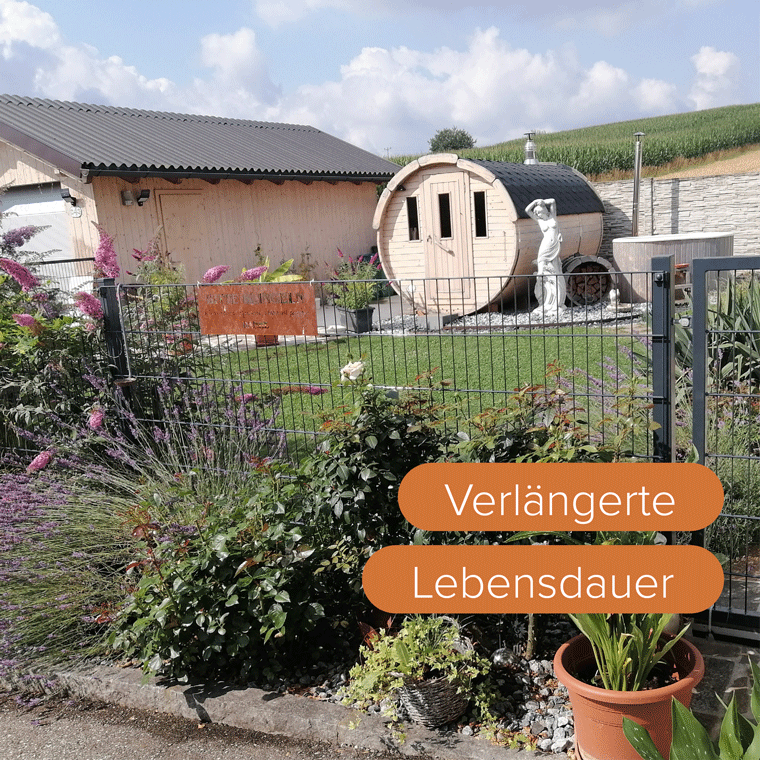 Doppelstabmattenzaun Komplettset Moosgrün 6/5/6