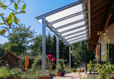 Terrassenüberdachung selbst bauen