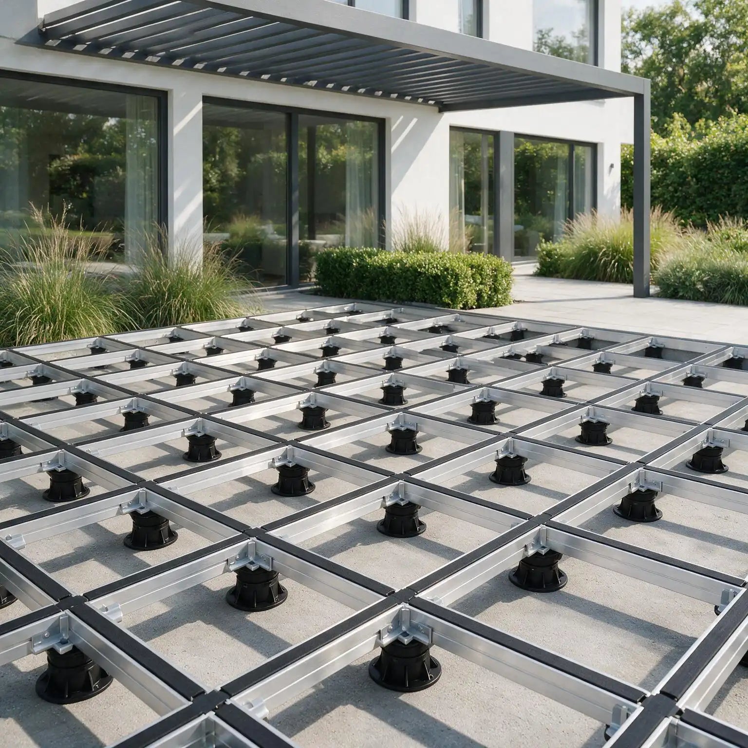 Alu Klick Pro Unterkonstruktion für Terrassenplatten