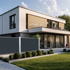 ModuLine WPC-Sichtschutzzaun