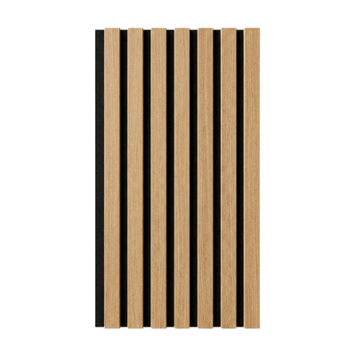 Akustikpaneel Premium Eiche – Filz Schwarz 244 × 60 cm
