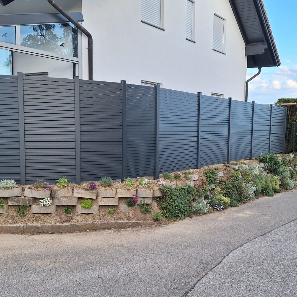 ModuLine Aluzaun MARIO Rhombus, Anthrazit