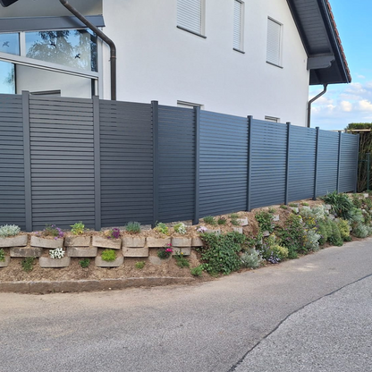ModuLine Aluzaun MARIO Rhombus, Anthrazit