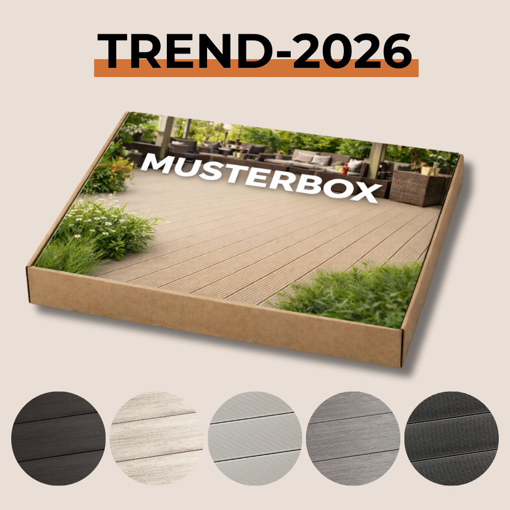 Musterbox WPC Trendfarben 2026