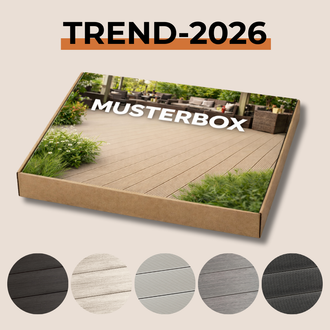 Musterbox WPC Trendfarben 2026