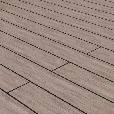 WPC Terrassendiele Massiv Antik Coffee