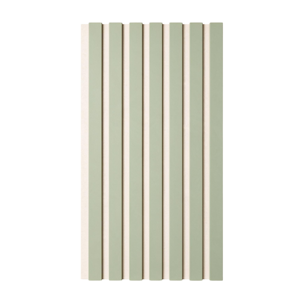 Akustikpaneel Premium Salbei – Filz Beige 244 × 60 cm