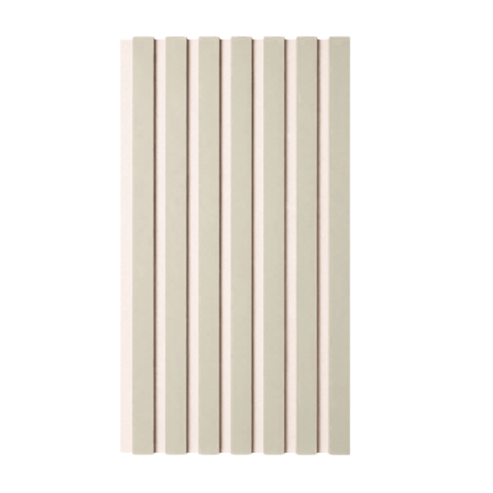 Akustikpaneel Premium Kiesel – Filz Beige 244 × 60 cm