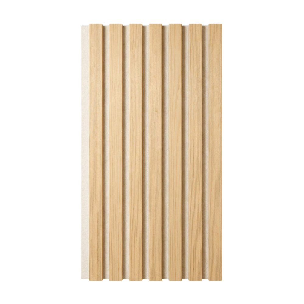 Akustikpaneel Premium Kiefer – Filz Beige 244 × 60 cm
