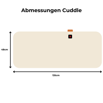 Beheizbare Wärmeauflage Cuddle Beige