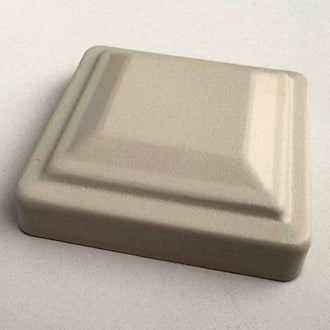 ModuLine Aluminium Pfostenkappe Seidengrau