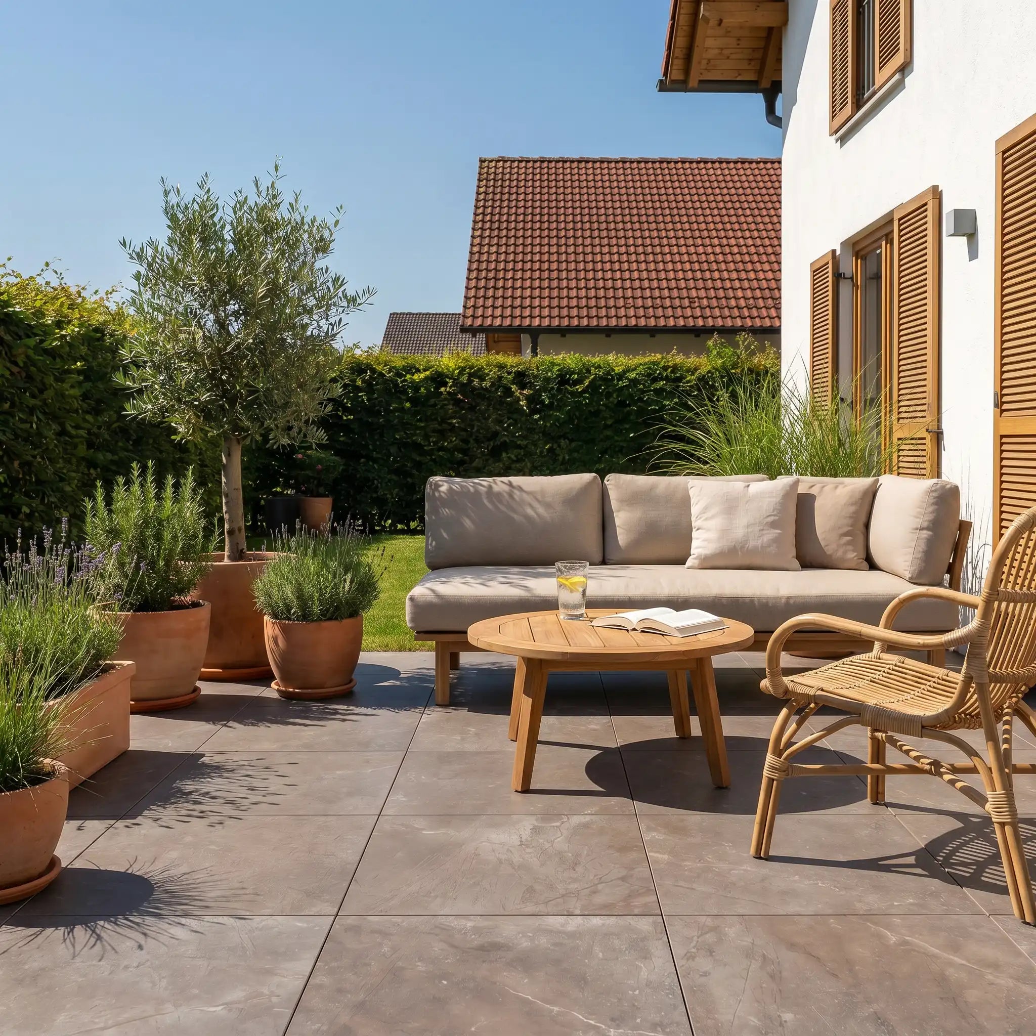 Terrassenplatte Achat 60x60x2cm