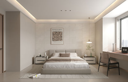 SPC-Wandverkleidung Hellgrau 800x400mm