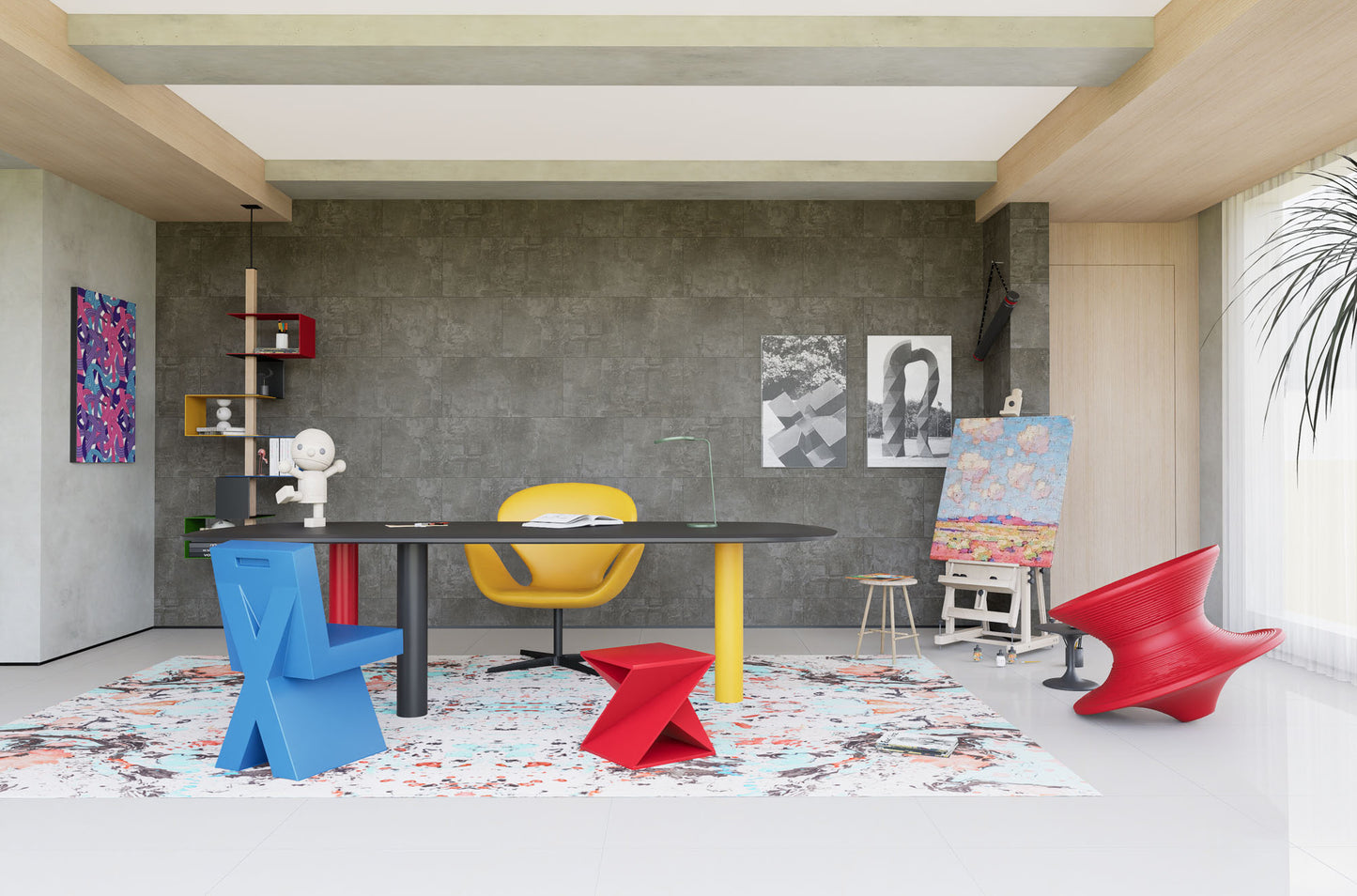 SPC-Wandverkleidung Dunkelbraun 800x400mm