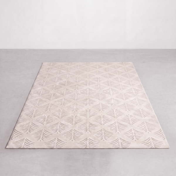 In- & Outdoor-Teppich Botanical Beige waschbar