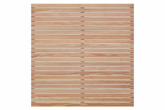 DIY Lärchenzaun 180x180cm