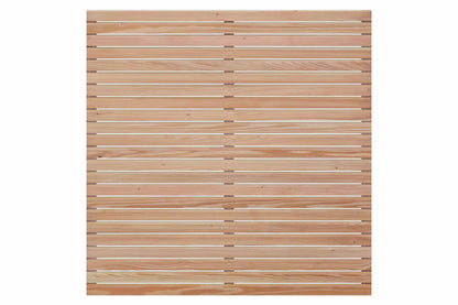 DIY Lärchenzaun 180x180cm
