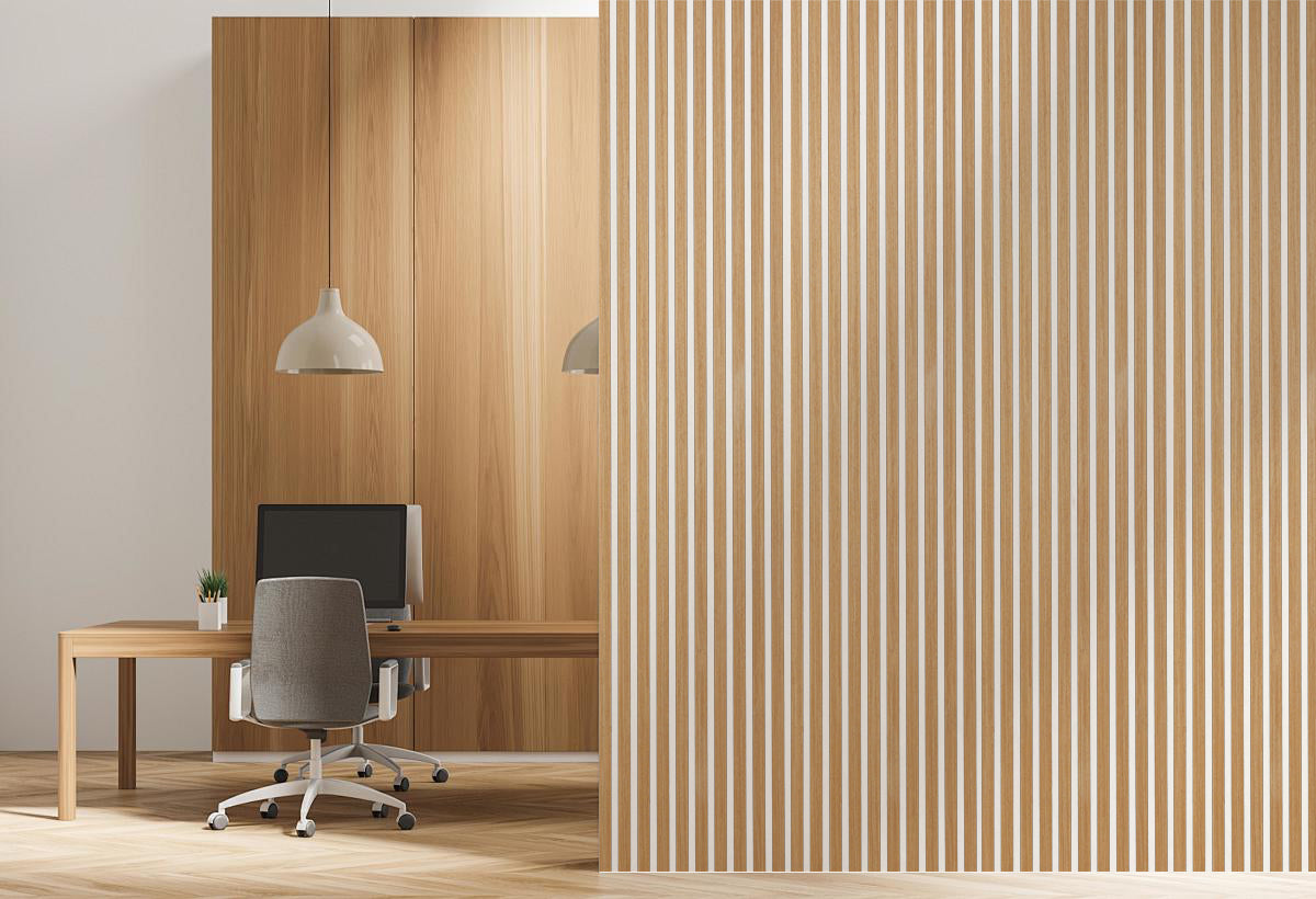 Akustikpaneel Premium Eiche – Filz Beige 244 × 60 cm