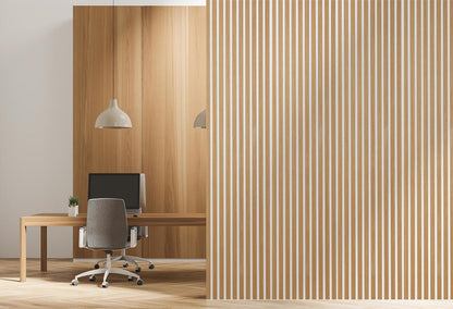 Akustikpaneel Premium Eiche – Filz Beige 244 × 60 cm