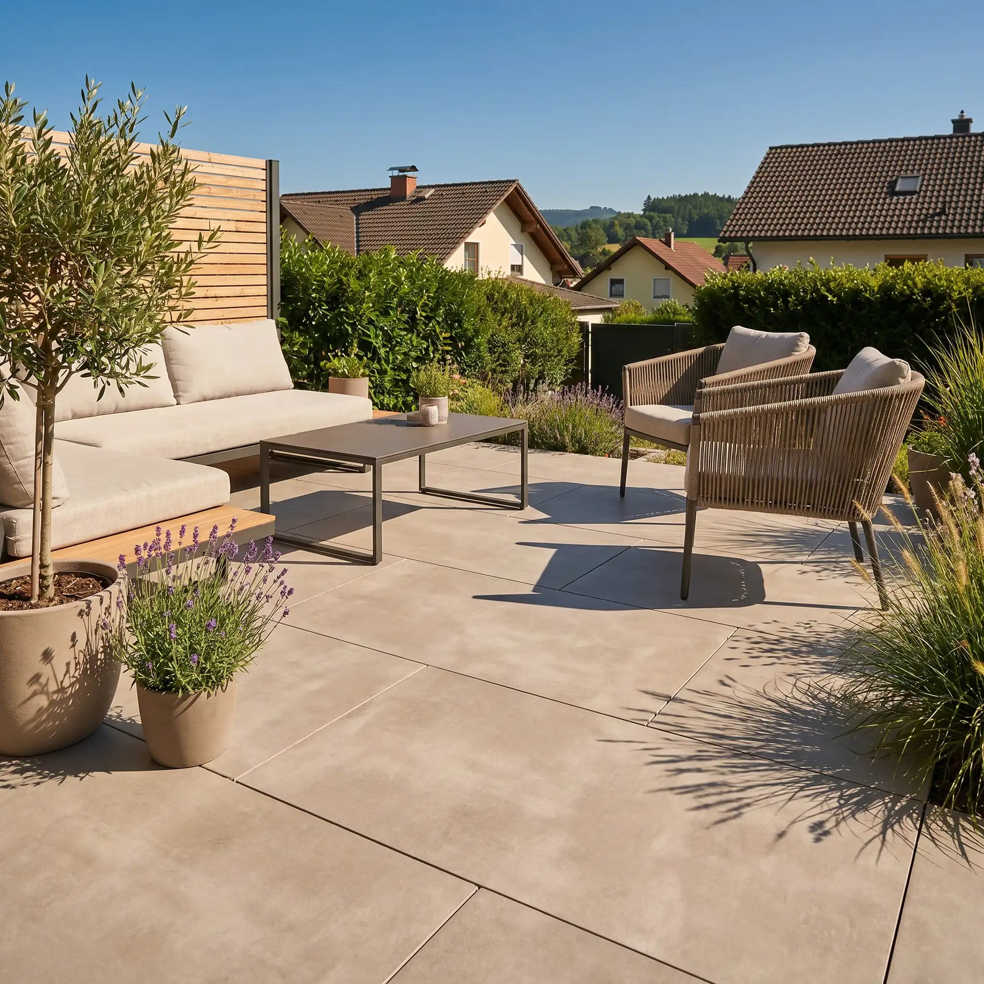 Komplettpaket Terrassenplatte Grande Stone 120x60x2cm