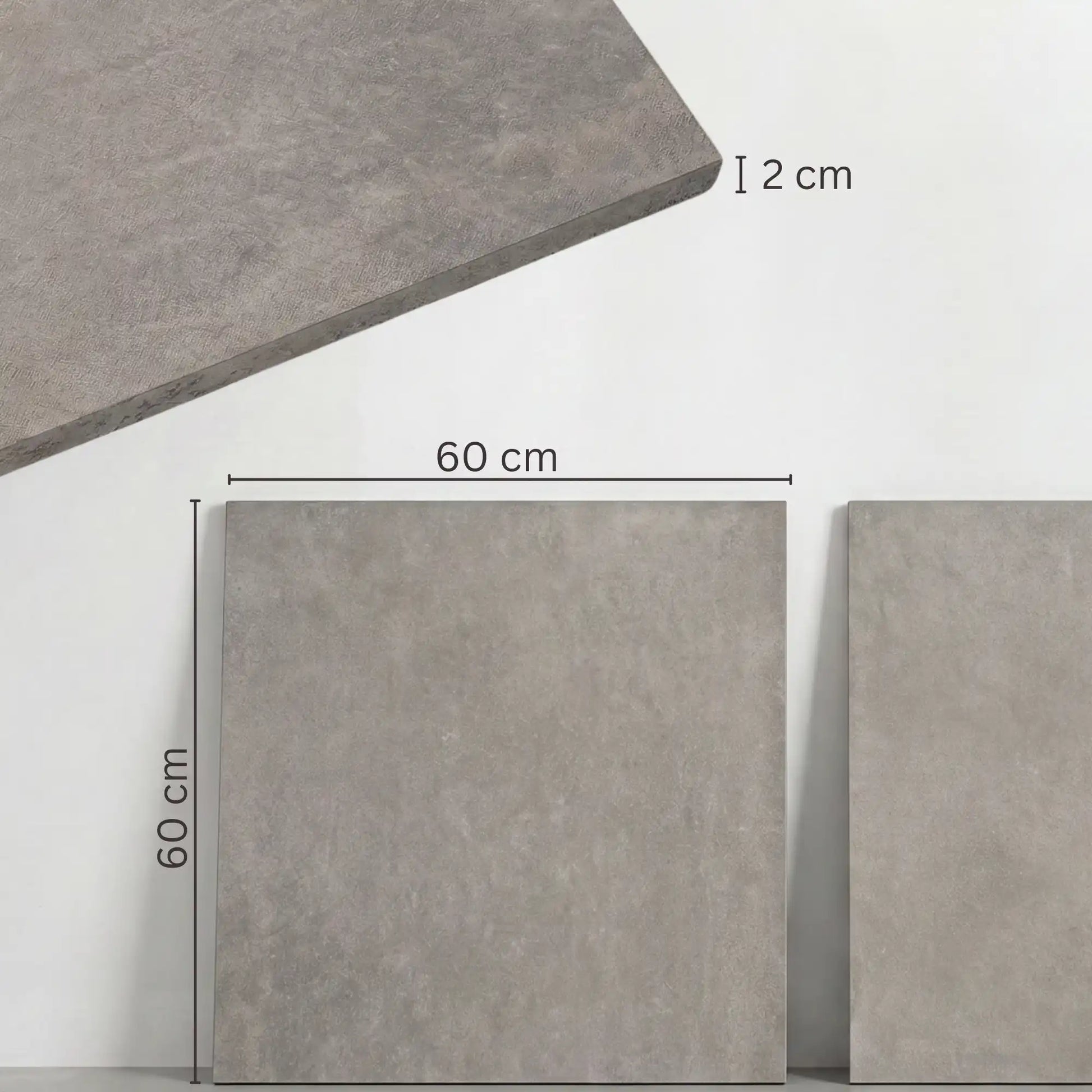 Terrassenplatte Grey 60x60x2cm
