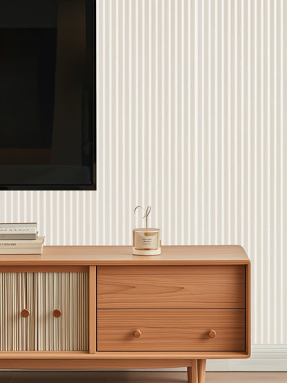 Akustikpaneel Premium Kiesel – Filz Beige 244 × 60 cm