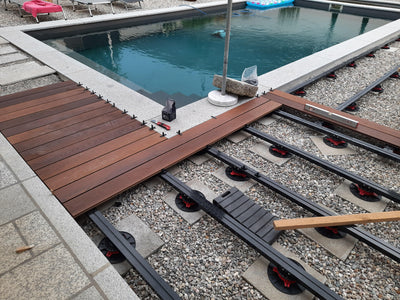 Anleitung: Poolumrandung bauen