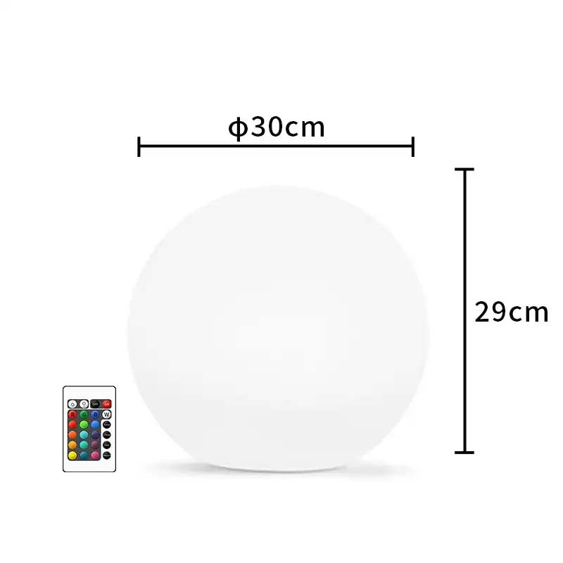 Solar-LED-Gartenleuchte Orb
