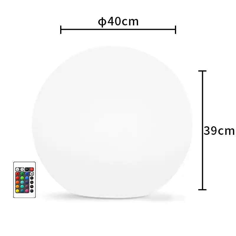 Solar-LED-Gartenleuchte Orb