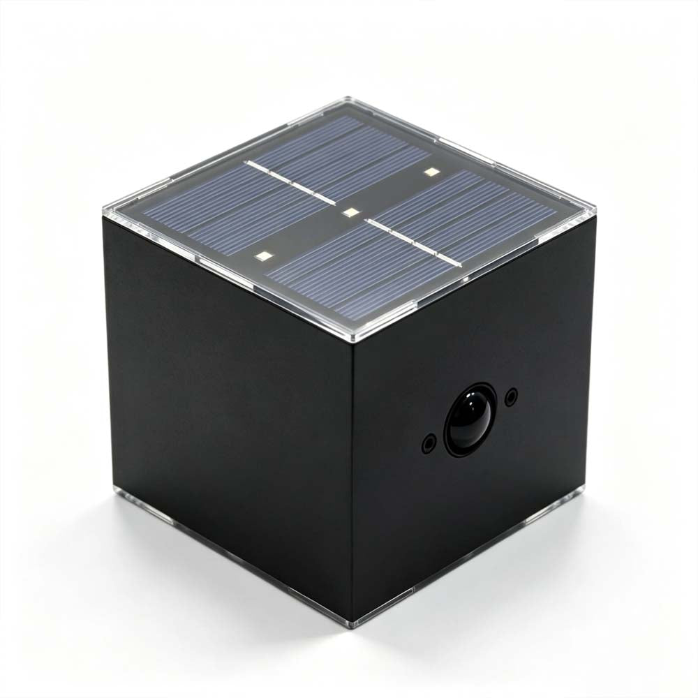 LED Solar Wand- und Zaunleuchte
