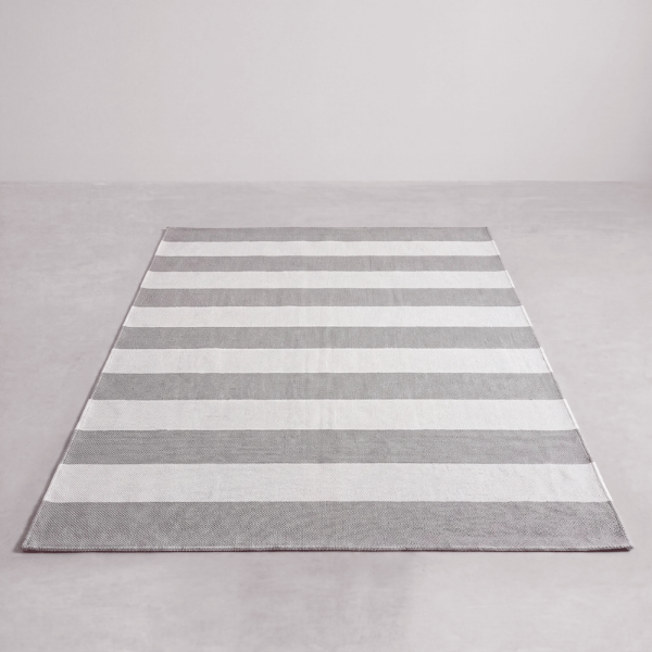 In- & Outdoor-Teppich Linear Grey waschbar