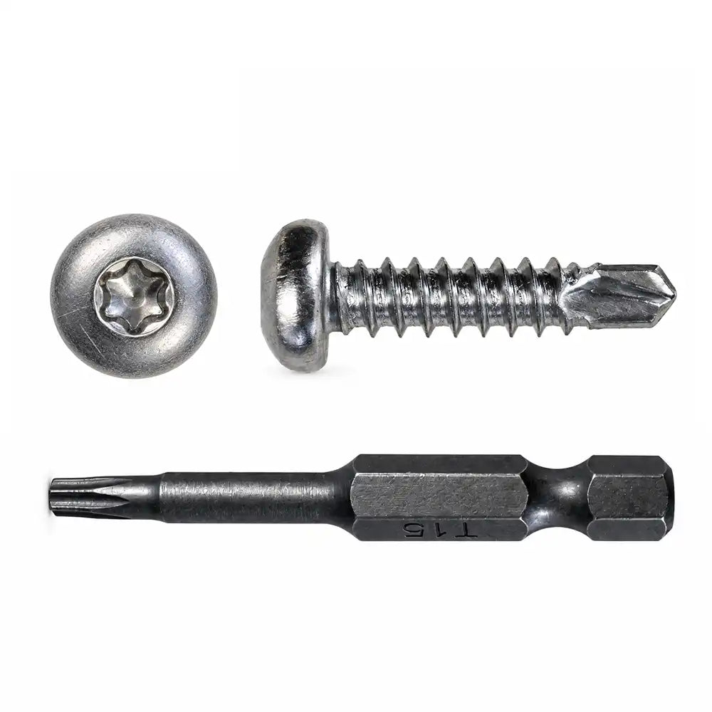 Linsenkopfschraube 3,9 x 19mm für Stelzager (50 Stk.)