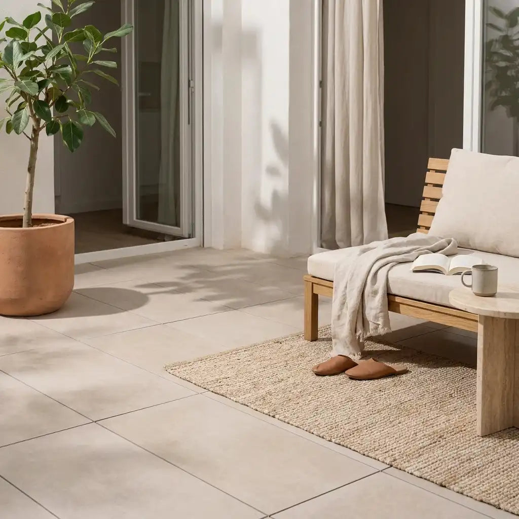 Komplettpaket Terrassenplatte Natural 60x60x2cm