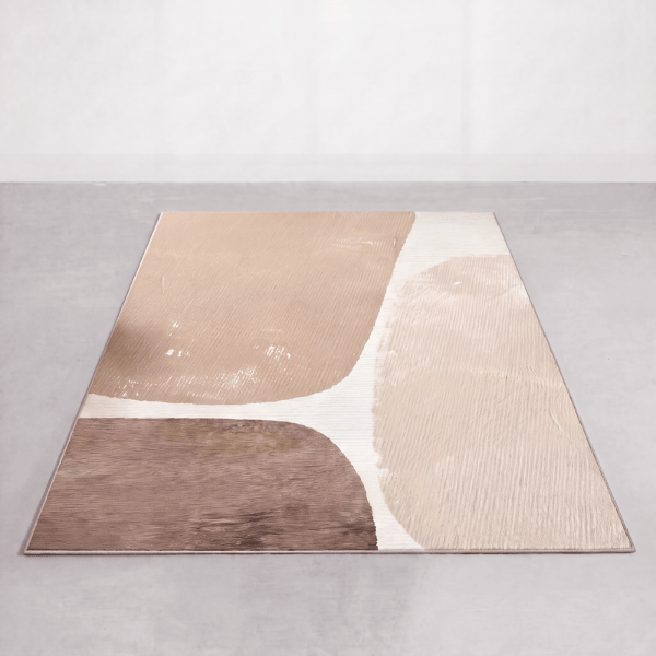 In- & Outdoor-Teppich Pebble Caramel waschbar