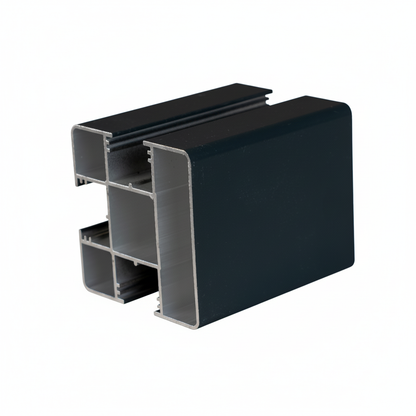 Muster ALU-Sichtschutzzaun Pfosten Anthrazit