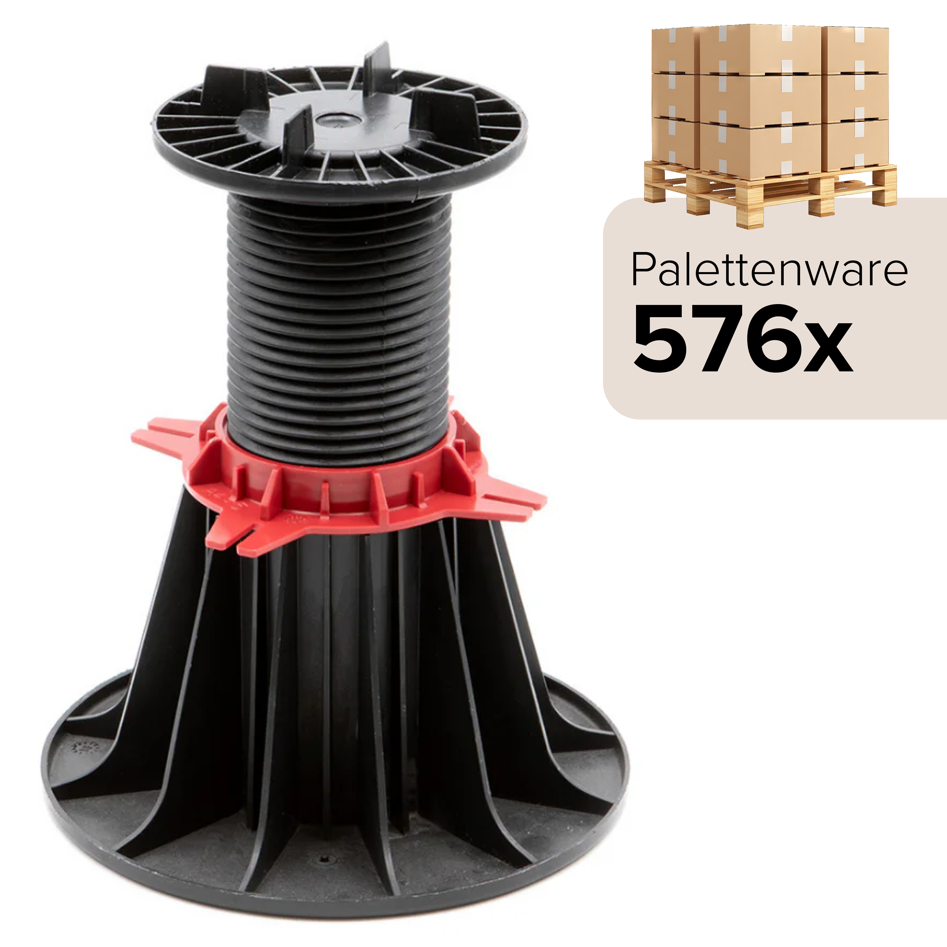 Palettenware Stelzlager 150-260mm für Terrassenplatten