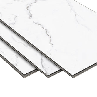 SPC-Wandverkleidung Marmor Weiß 800x400mm - Inhalt 1,92m²