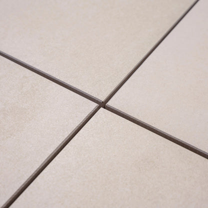 Komplettpaket Terrassenplatte Sand 60x60x2cm