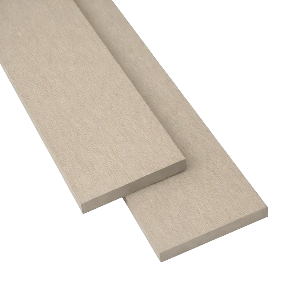 WPC-Abdeckleiste Creme