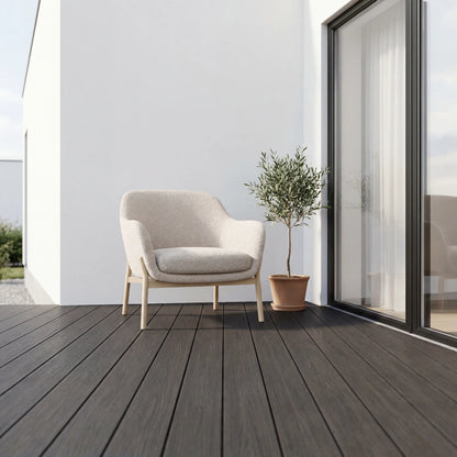 WPC-Komplettset Nero Antik Massivdiele