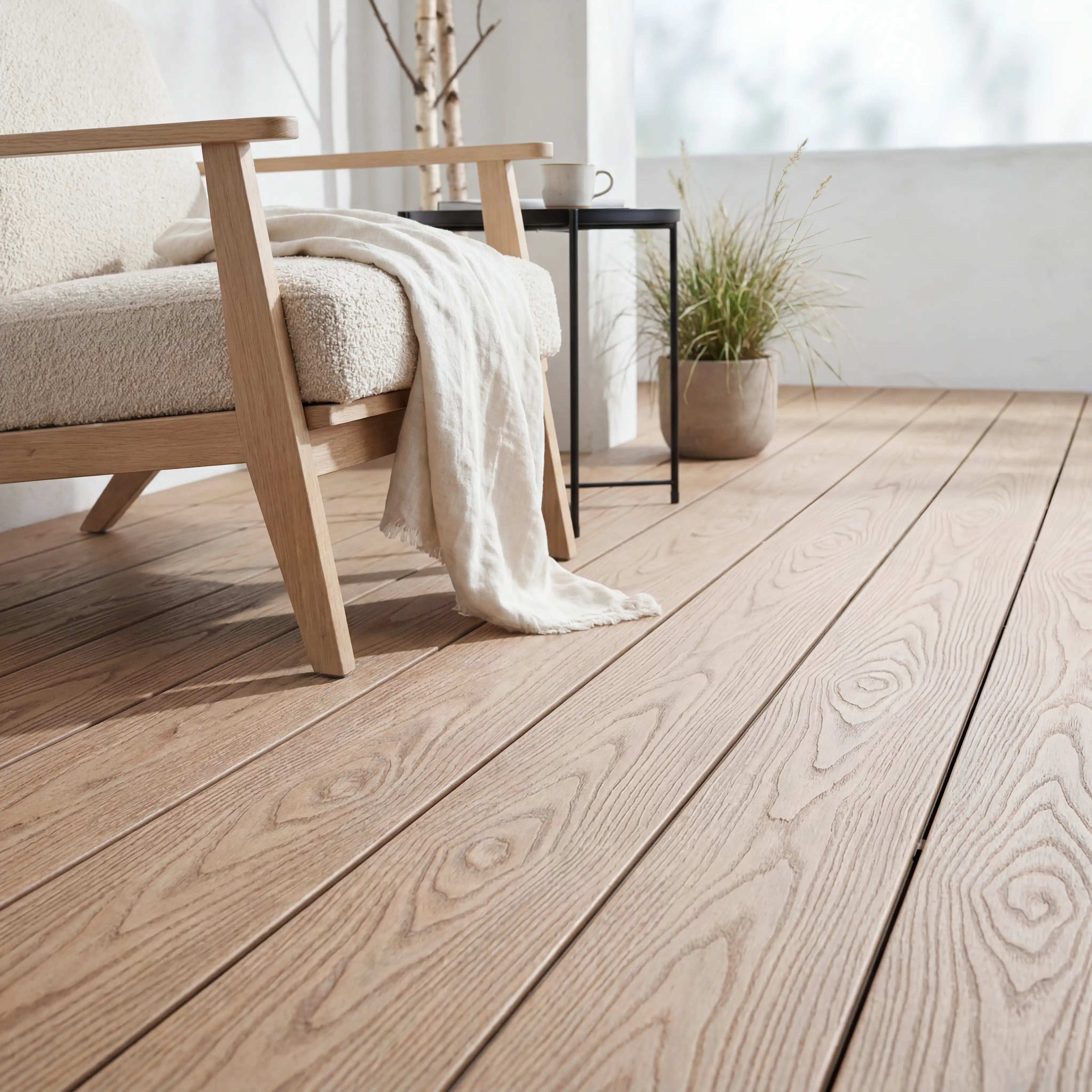 WPC-Komplettset Karamell Terra Massivdiele