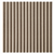 Muster Akustikpaneel Premium Walnuss – Filz Beige