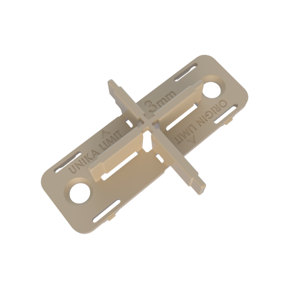 Alu Klick Pro Fugenkreuz 3 mm | Plattenabstandhalter (50 Stück)