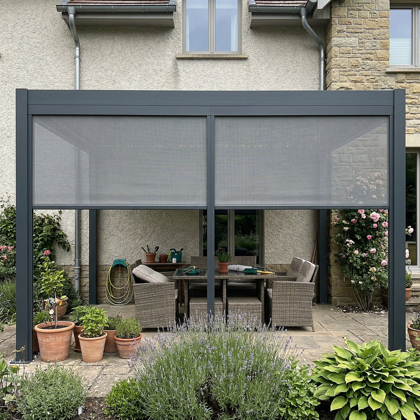 Sichtschutz-Rollo für SkyShade Pro – 2,5 m Breite