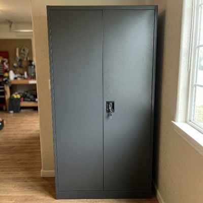 Stahlschrank XL Anthrazit 195 x 90 x 45 cm