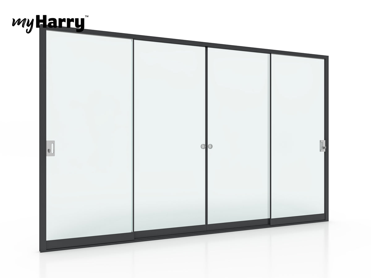 Glaswand-Element für SkyShade Pro – 4 m